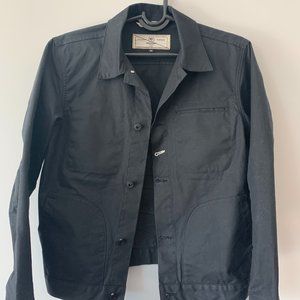 Rogue Territory Waxed Supply Jacket in Black - Stag Provisions Exclusive Sz M